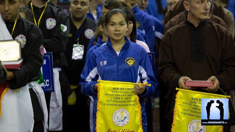 Mai Han Tran Tinh tournoi international Ho Chi Minh Võ Cổ truyền Việt Nam 2014 combat