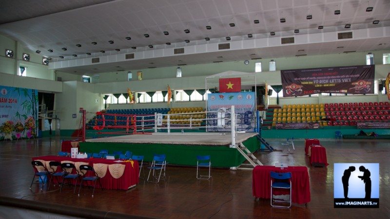 tournoi international Ho Chi Minh Võ Cổ truyền Việt Nam 2014 ring