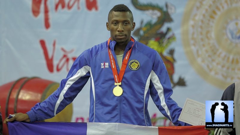 Idryss vainqueur combat du tournoi international d'Ho Chi Minh 2014