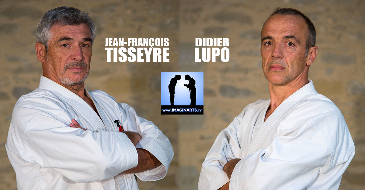 Jean-François Tisseyre et Didier Lupo : bunkai 1er dan karaté shotokan