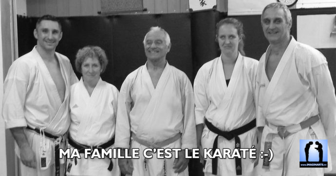 ma famille c'est le karate