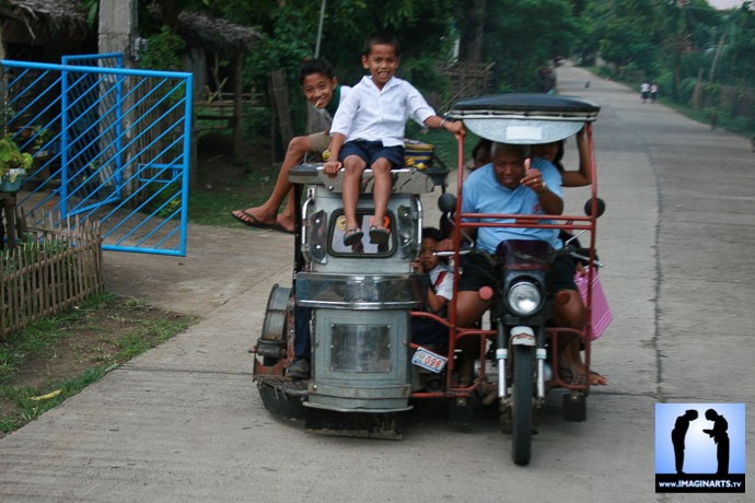 Le confort aux Philippines : tricycles