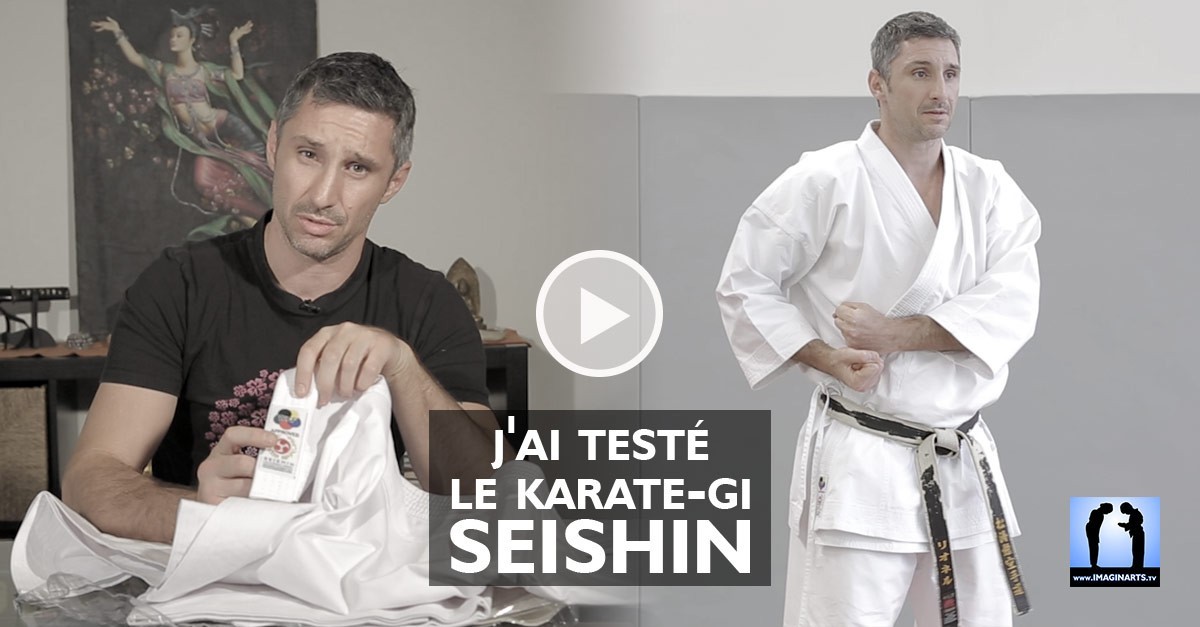 test du karate-gi seishin avec lionel froidure