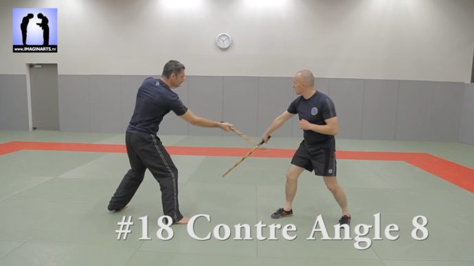 arnis kali angle 8 doblete avec lionel froidure