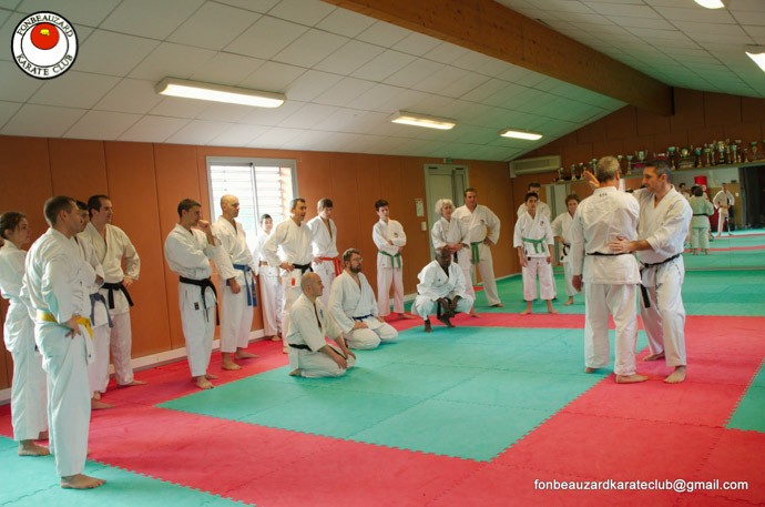 stage karaté jutsu fonbeauzard lionel froidure