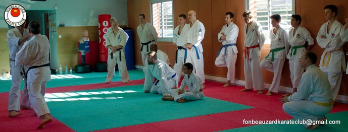 stage karaté jutsu fonbeauzard lionel froidure