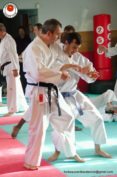 stage karaté jutsu fonbeauzard lionel froidure