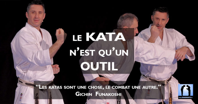 le kata est un outil du karaté avec Lionel Froidure