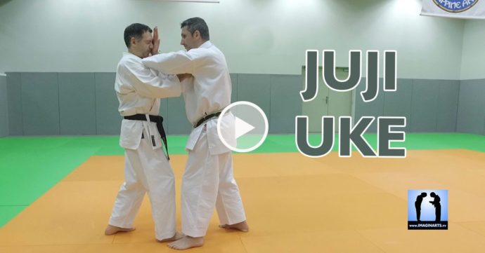 Juji Uke le blocage en croix de karate