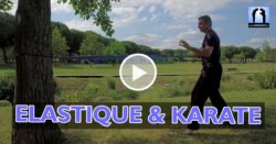 élastique et karate