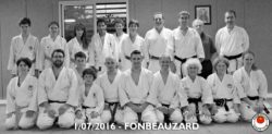 stage karate fonbeauzard juillet 2016 avec Lionel Froidure