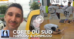 Vlog - Lionel Froidure en tournage en Corée Hapkido et Sonmudo