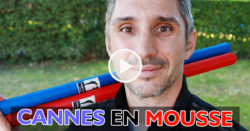 canne en mousse pour les arts martiaux philippins arnis kali eskrima