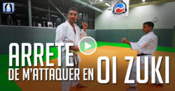 karate, arrête de m’attaquer en oi zuki