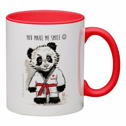 mug karate panda