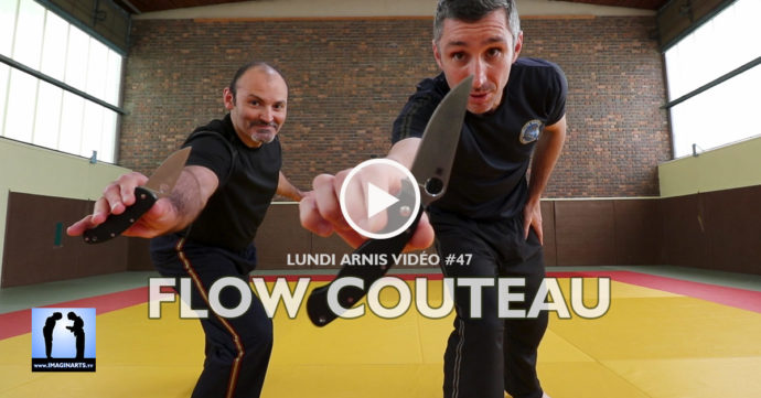 flow au coute - arnis kali avecLionel Froidure