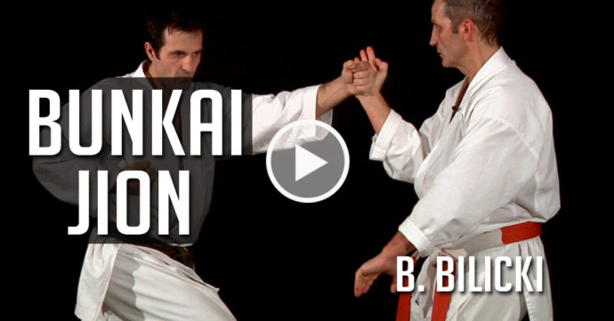 karate bunkai jion bernard bilicki