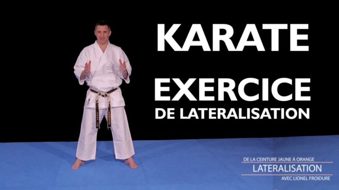 karaté - exercice de lateralisation