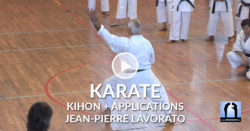 kihon karate avec jean-pierre lavorato