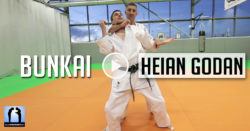 bunkai heian godan karate avec Lionel Froidure