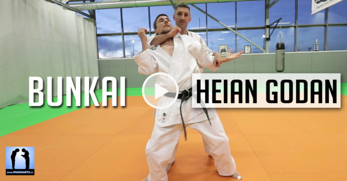 bunkai heian godan karate avec Lionel Froidure