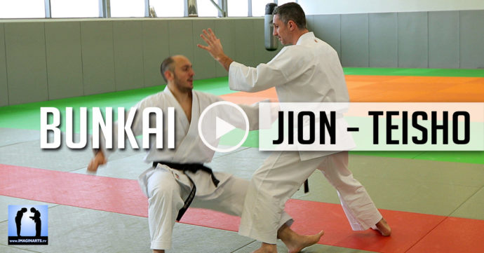 Karaté bunkai joint la vidéo