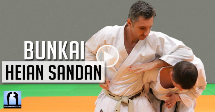 bunkai heian sandan karate avec Lionel Froidure