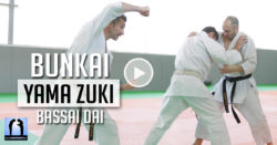 karate bunkai yama zuki bassai dai avec Lionel Froidure