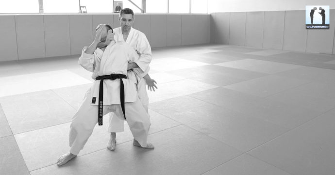 étranglement karate lionel froidure