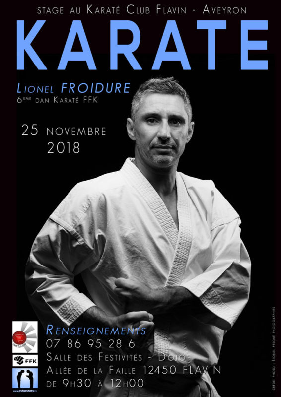 stage karate Aveyron lionel froidure novembre 2018