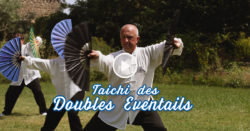 vidéo taichi doubles éventails avec Thierry ALibert