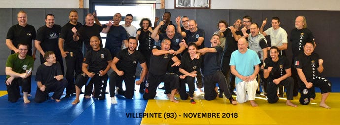 stage villepinte arnis kali Lionel Froidure novembre 2018
