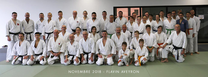 stage karate lionel froidure aveyron 2018