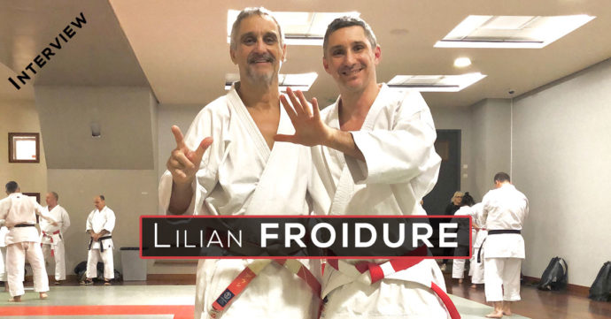 interview lilian froidure 7e dan karate