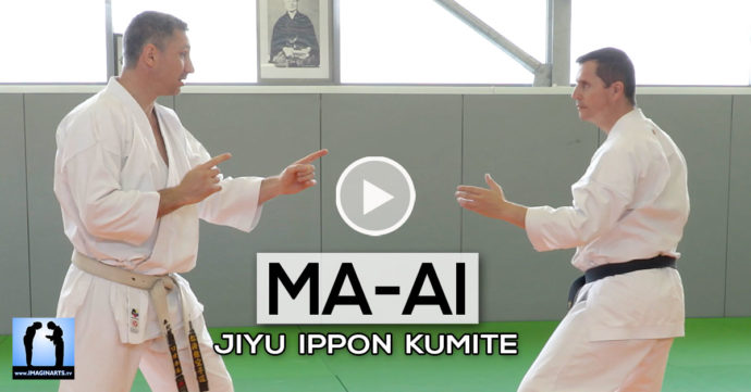 Ma-ai : distance dans le jiyu ippon kumite en karate - vidéo avec Lionel Froidure