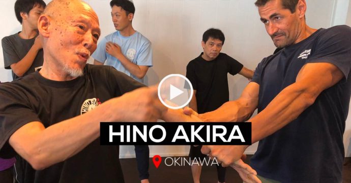 Hino Akira sensei à Okinawa 2019