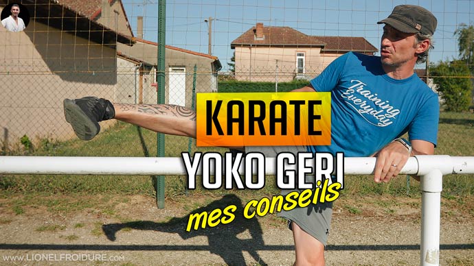 vidéo karate yoko geri - conseils et erreurs à eviter