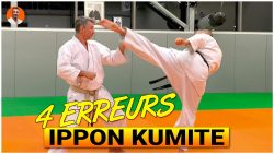 4 erreurs en ippon kumite karate avec Lionel Froidure