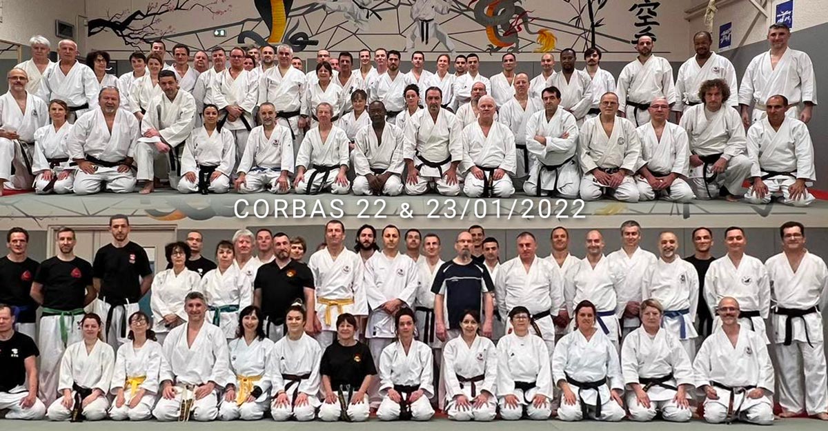 stage corbas karate janvier 2022